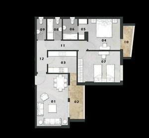 2 bedrooms Condo in New Capital City, Egypt No. 1454