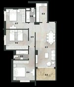 3 bedrooms Condo in New Capital City, Egypt No. 1459 - condominium in Egypt