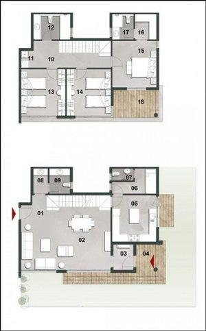 4 bedrooms Condo in New Capital City, Egypt No. 97