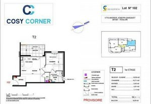 Studio in the Condo in Toulon, France No. 15793