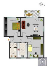 3 rooms Apartment in Kiel, Germany No. 107901 - Image 4