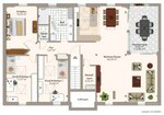 4 rooms Penthouse in Lower Saxony, Germany No. 209598 - Image 17