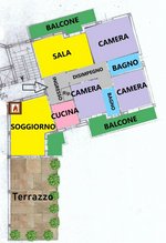 4 rooms Penthouse in Castrovillari, Italy No. 119581 - penthouse in Italy