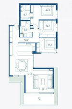 3 bedrooms Apartment in Platja D'aro, Spain No. 13377 - Image 17