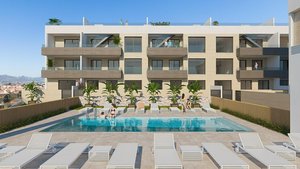 2 bedrooms Penthouse in Aguilas, Spain No. 14815