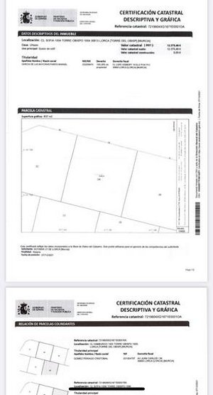840m² Land in Lorca, Spain No. 156657