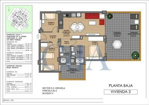 3 bedrooms Apartment in Dehesa De Campoamor, Spain No. 5508
