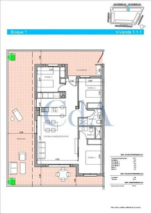 3 bedrooms Apartment in Pilar de la Horadada, Spain No. 6250