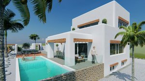 3 bedrooms Villa in Benidorm, Spain No. 8470