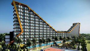 2 rooms Apartment in Altintash, Turkey No. 10021