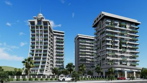 2 rooms Commercial property in Mahmutlar, Turkey No. 10039