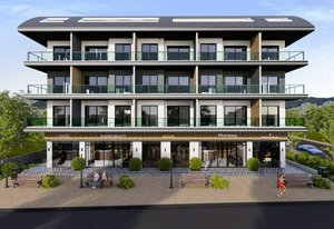 2 rooms Commercial property in Oba, Turkey No. 10049