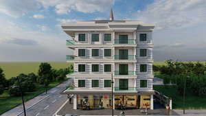 4 rooms Commercial property in Oba, Turkey No. 10065