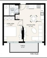 2 rooms Apartment in Alanya, Turkey No. 10131 - Image 19