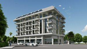 Apartment 1+1 in Alanya, Turkey No. 10436