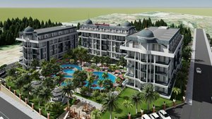 2 rooms Apartment in Oba, Turkey No. 10501