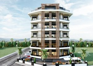 2 rooms Apartment in Alanya, Turkey No. 10892