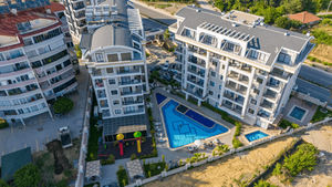 Apartment 1+1 in Oba, Turkey No. 10895