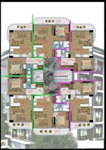 2 rooms Penthouse in Kestel, Turkey No. 11950 - Image 2