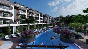 4 rooms Penthouse in Avsallar, Turkey No. 12032