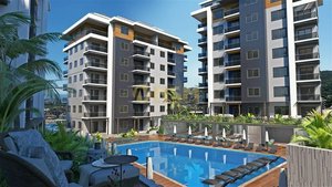 Apartment 1+1 in Alanya, Turkey No. 13400