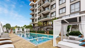 Apartment 1+1 in Alanya, Turkey No. 13405