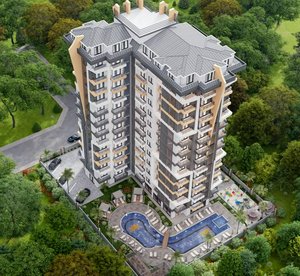 2 rooms Apartment in Mahmutlar, Turkey No. 16390