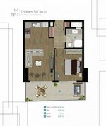 2 rooms Apartment in Izmir, Turkey No. 17171 - Image 5