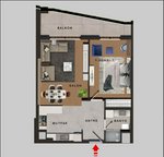 2 rooms Apartment in Bueyuekcekmece, Turkey No. 18380 - Image 19