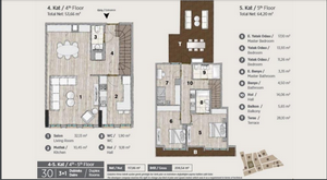 Apartment 3+1 in Beyoglu, Turkey No. 1929