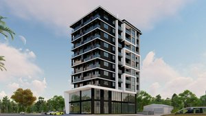 4 rooms Commercial property in Mezitli, Turkey No. 20125