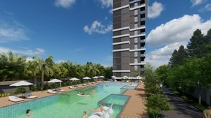 Apartment 1+1 in Mahmutlar, Turkey No. 20732