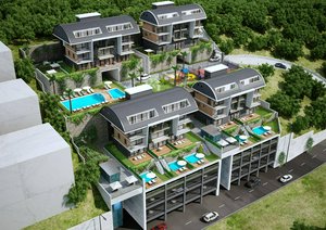 Apartment 3+1 in Alanya, Turkey No. 21024