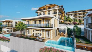 Villa 4+1 in Alanya, Turkey No. 21996