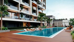 Apartment 1+1 in Antalya, Turkey No. 22471
