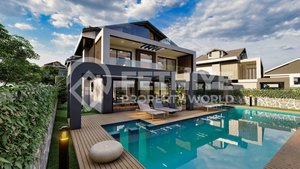 Villa 4+1 in Oludeniz, Turkey No. 22712