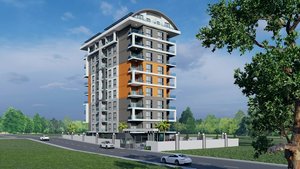 4 rooms Apartment in Mahmutlar, Turkey No. 23113