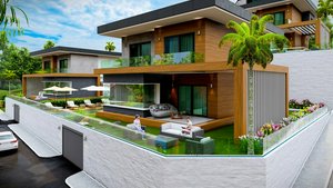 Villa 4+1 in Alanya, Turkey No. 23496