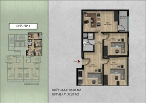 Apartment 3+1 in Mersin, Turkey No. 23598