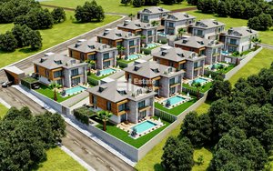 Villa 7+2 in Istanbul, Turkey No. 26029