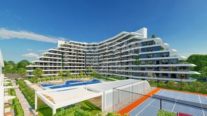 2 rooms Apartment in Altintash, Turkey No. 27137