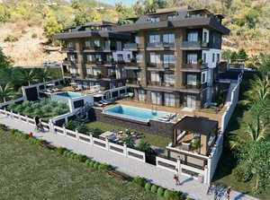 Apartment 1+1 in Alanya, Turkey No. 27676