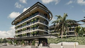 Penthouse 1+1 in Oba, Turkey No. 28136