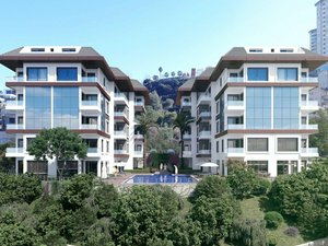 2 rooms Apartment in Kargicak, Turkey No. 29883