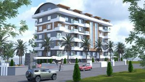 2 rooms Apartment in Alanya, Turkey No. 29884