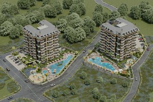 2 rooms Apartment in Avsallar, Turkey No. 29927