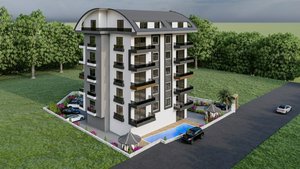 2 rooms Apartment in Avsallar, Turkey No. 29930