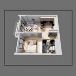 2 rooms Apartment in Mersin, Turkey No. 29994 - Image 4