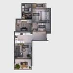 2 rooms Apartment in Mersin, Turkey No. 30134 - Image 24