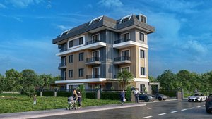 2 rooms Apartment in Alanya, Turkey No. 30143